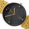 RADO FLORENCE CLASSIC DIAMONDS STEEL YELLOW GOLD PVD QUARTZ REF. R48914703 FULL SET