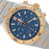 BREITLING CHRONOMAT 42 STEEL/ROSE GOLD 18K BLUE DIAL REF. UB0134101C1U1 FULL SET