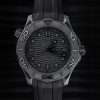 OMEGA SEAMASTER DIVER 300M BLACK CERAMIC ALL BLACK REF. 210.92.44.20.01.003 FULL SET