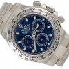 ROLEX DAYTONA COSMOGRAPH WHITE GOLD 18K BLUE DIAL REF. 116509 FULL SET