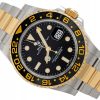 ROLEX GMT-MASTER II STEEL/YELLOW GOLD 18K REF. 116713LN FULL SET