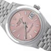 ROLEX DATEJUST 31 JUBILEE STEEL PINK SUNBURST DIAL REF. 278240 FULL SET