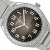PATEK PHILIPPE TWENTY 4 STEEL DIAMONDS GREY DIAL REF. 7300/1200A-010 FULL SET