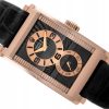 ROLEX CELLINI PRINCE ROSE GOLD 18K BLACK DIAL REF. 54425 FULL SET
