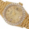 ROLEX LADY-DATEJUST 26 YELLOW GOLD 18K GOLD DIAMOND DIAL REF. 69178 FULL SET