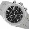 AUDEMARS PIGUET ROYAL OAK CHRONOGRAPH STEEL BLACK DIAL REF. 26240ST.OO.1320ST.06 FULL SET UNWORN