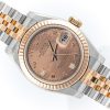 ROLEX LADY-DATEJUST 26 MOP PEARL DIAMOND DIAL JUBILEE STEEL/ROSE GOLD 18K REF. 179171 FULL SET