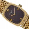 PATEK PHILIPPE GOLDEN ELLIPSE YELLOW GOLD 18K PURPLE/BROWN ROMAN DIAL REF. 4186/1 WITH BOX
