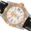 BREITLING GALACTIC 36 MOP PEARL DIAL STEEL/YELLOW GOLD 18K REF. C3733012/A724 FULL SET