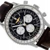BREITLING NAVITIMER 01 46 DC-3 WORLD TOUR LIMITED EDITION 500 PCS CHRONOGRAPH STEEL BLACK DIAL REF. AB01291A/BD09 FULL SET